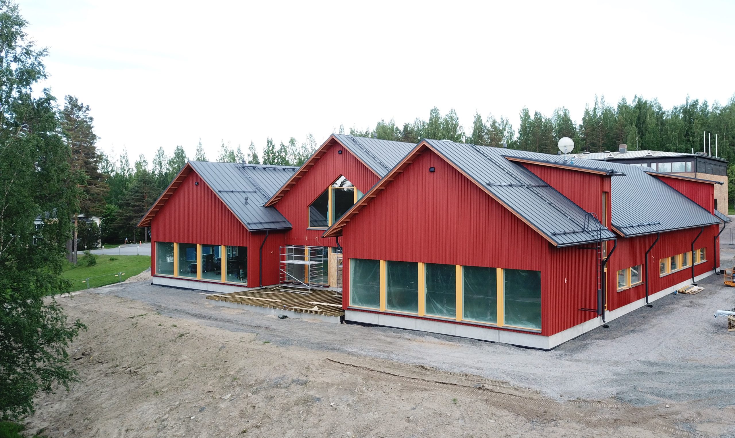 Alkio-opiston ja Humakin kampusrakennus Jyväskylässä on valmis